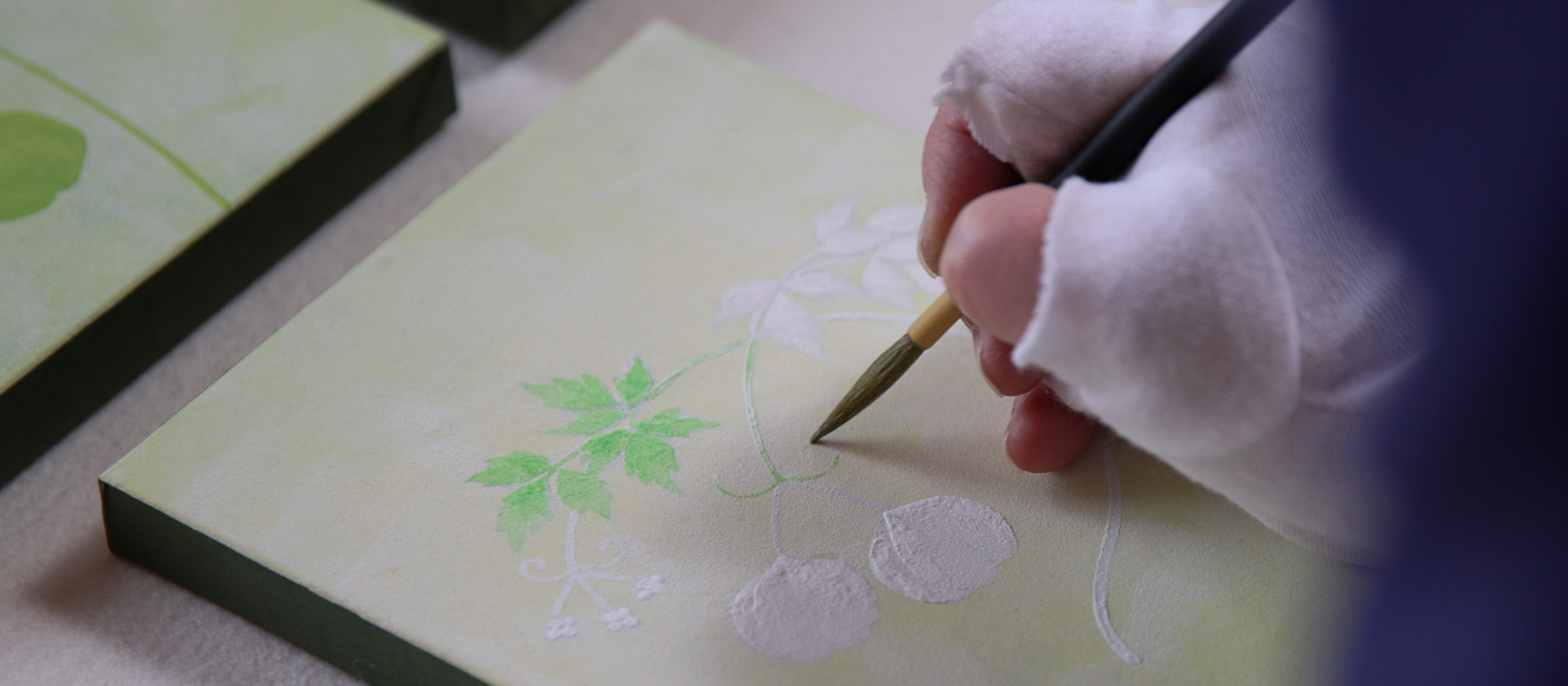 Une expérience de peinture japonaise à part entière par une artiste japonaise qui anime un cours reputé à Gion,