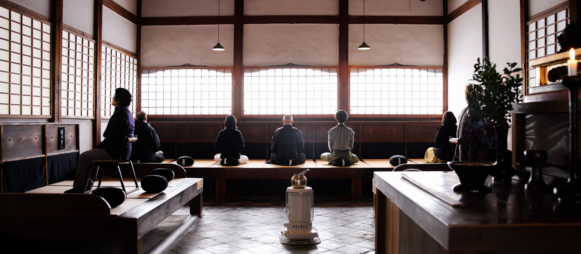 [Kyoto/Uji] Méditation zen et thé vert matcha à Koshoji, le plus ancien temple zen de l’école Soto, plus une expérience de calligraphie à l’encre exceptionnelle enseignée par un artiste réputé. -Temple Kousho-ji, le plus ancien temple zen Soto parmi plus de 14 000 temples zen Soto au Japon.